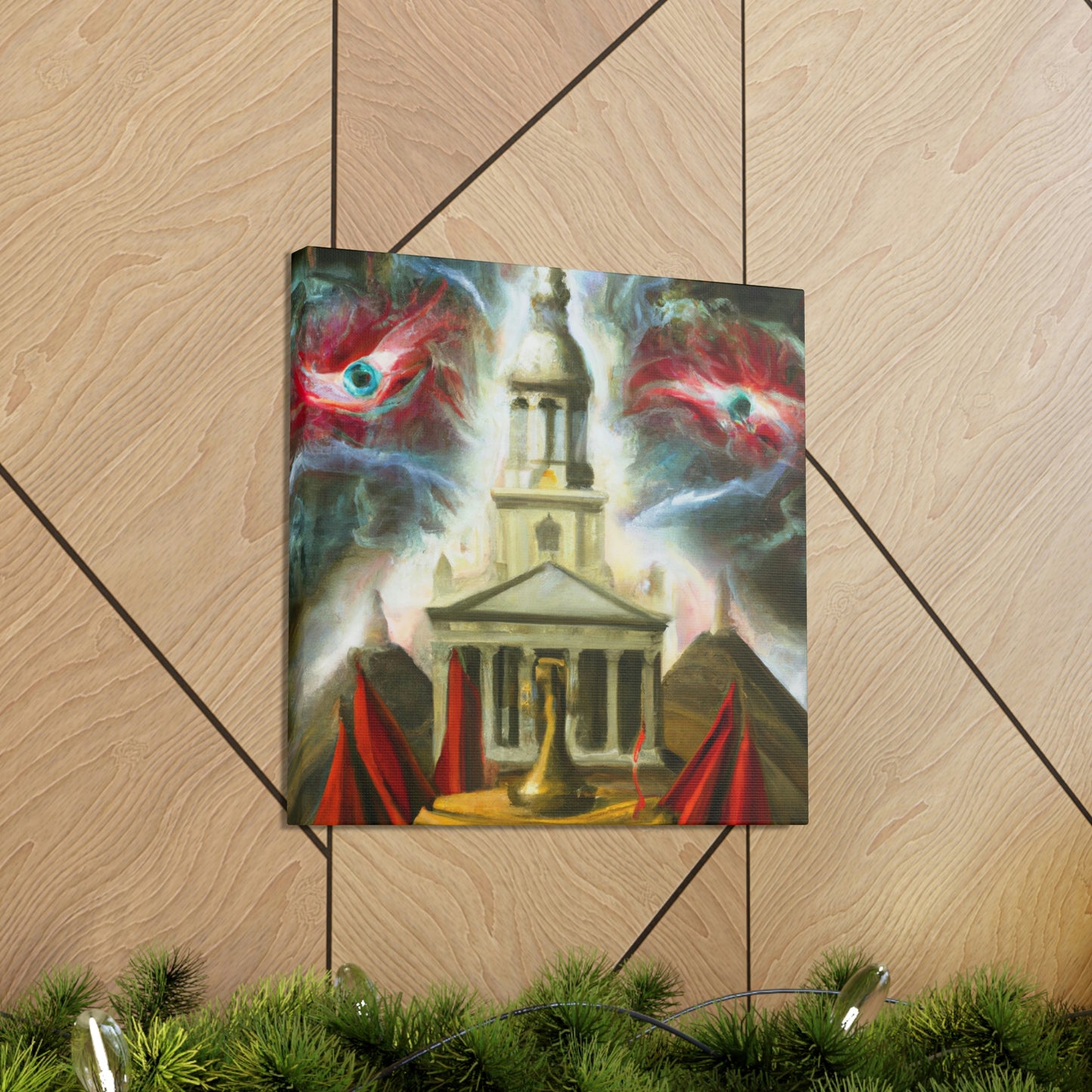 Independence Hall Surreal. - Canvas