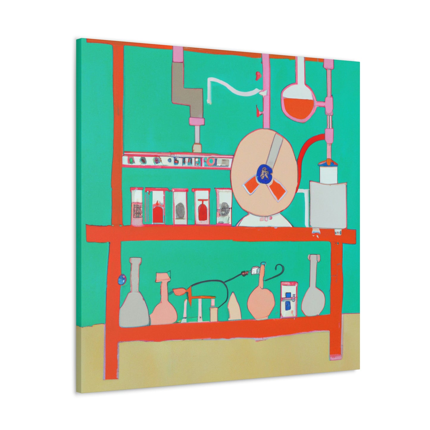 "A Laboratory Alchemy" - Canvas