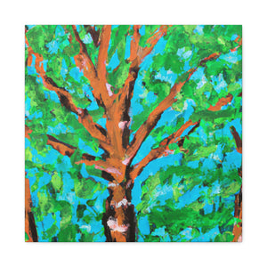 Beech Tree Expressionism - Canvas