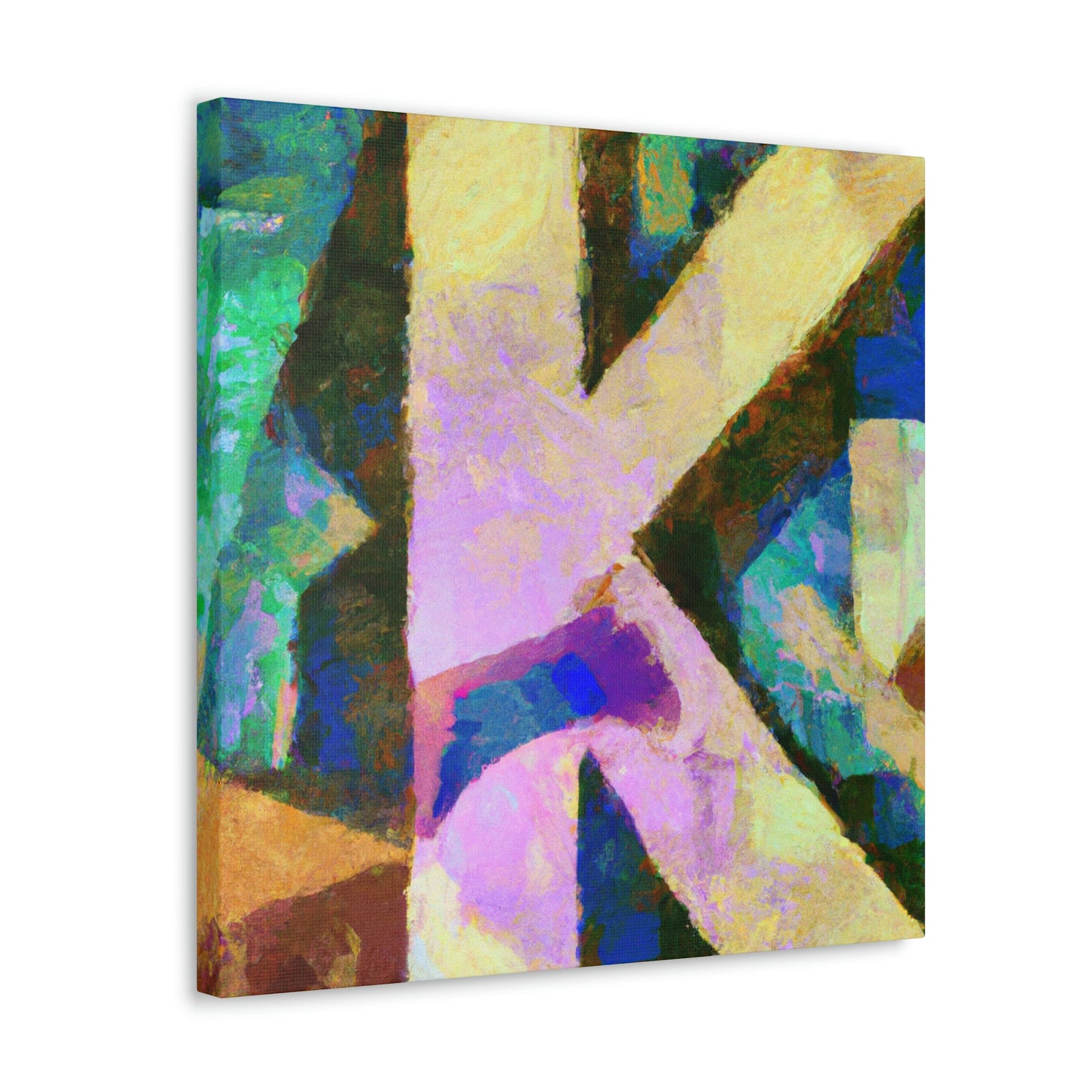 "Kaleidoscopic Color Spectrum" - Canvas