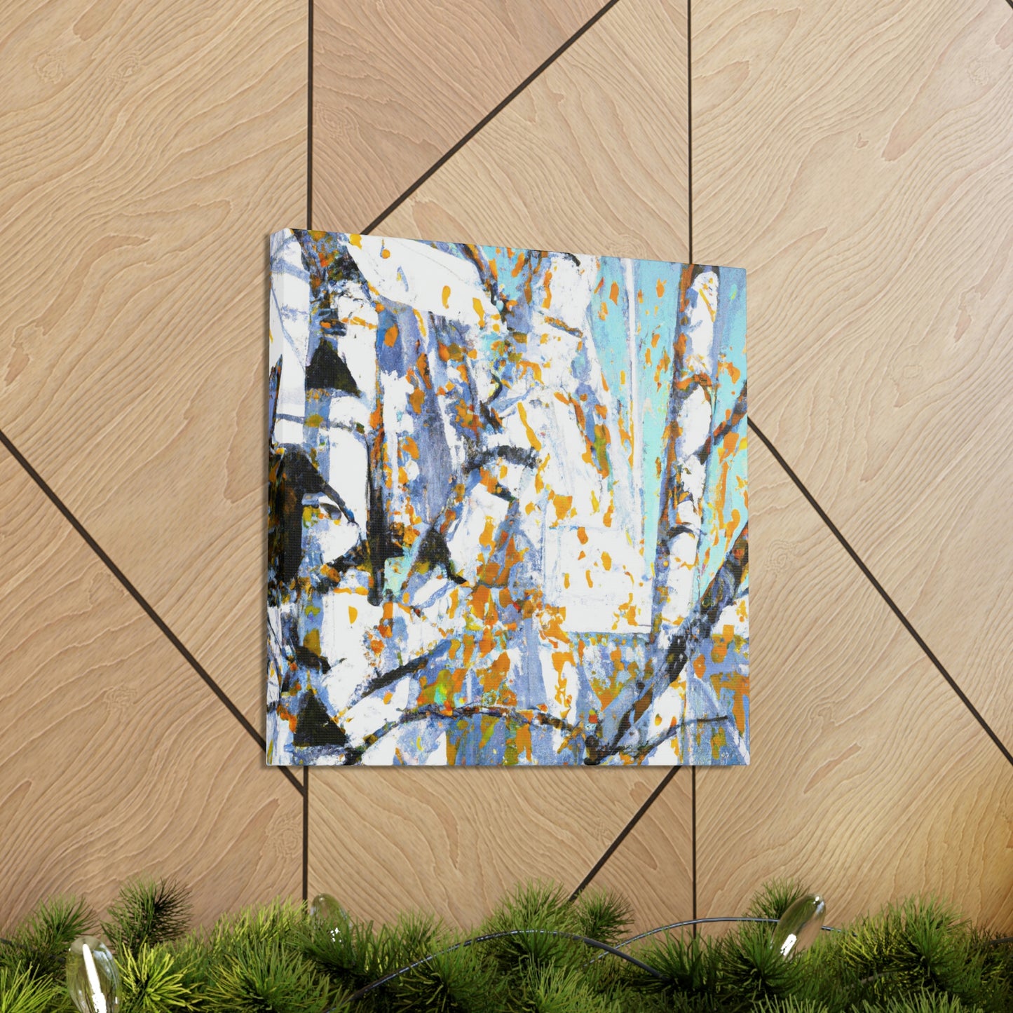 Birch Tree Pop Brilliance - Canvas