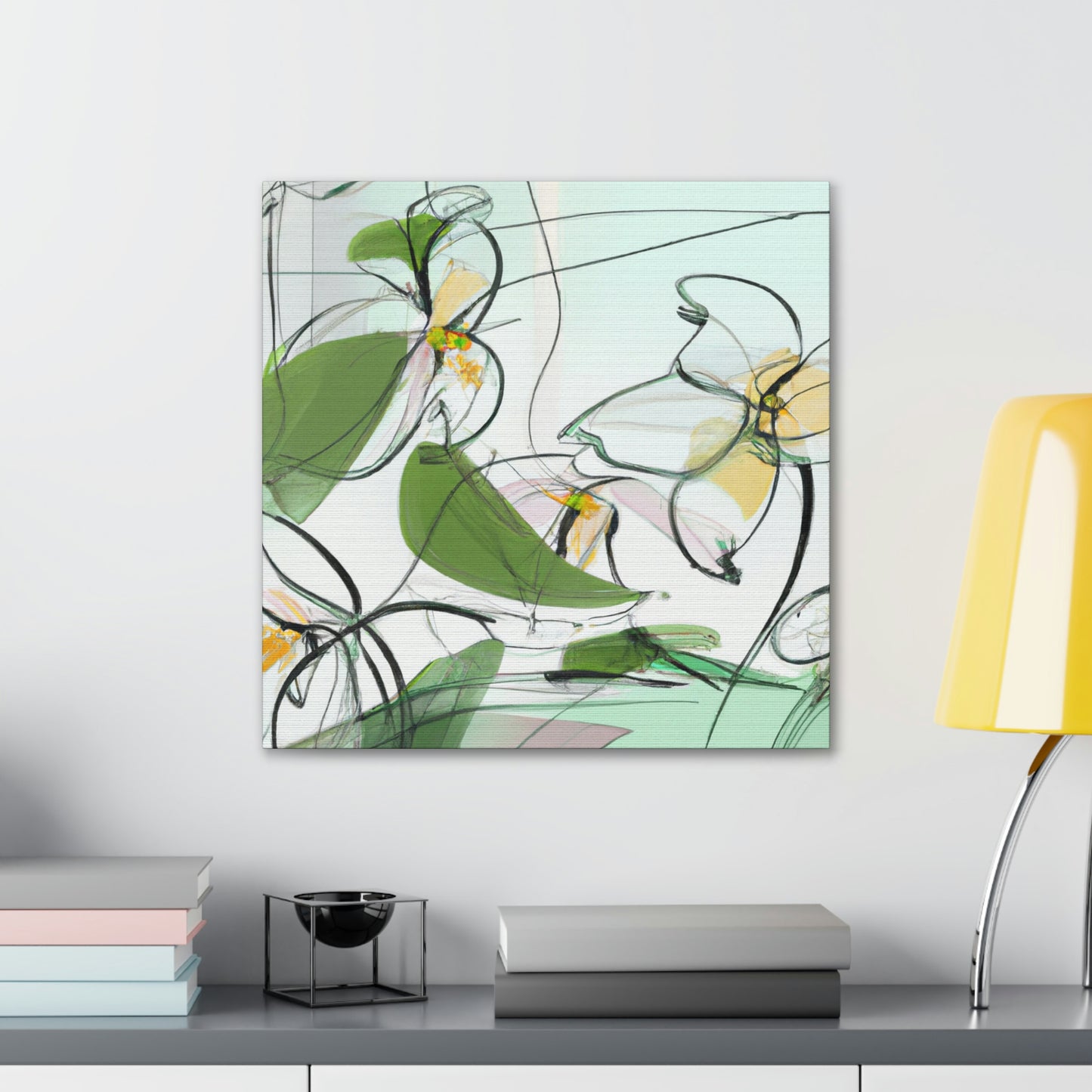 Jasmine in Art Deco - Canvas