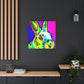 Rabbit in Pop Art - Canvas