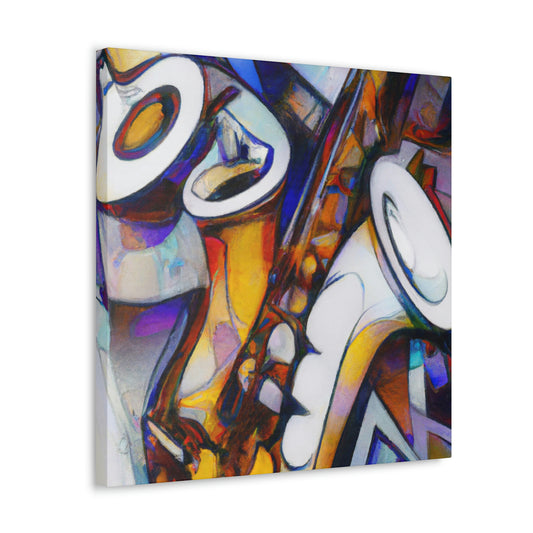 Saxophone Jazz Symphony - Canvas