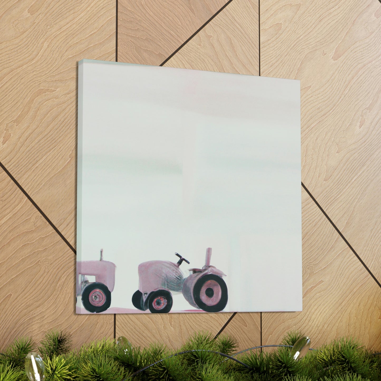 "Tractor Minimalism Dreaming" - Canvas