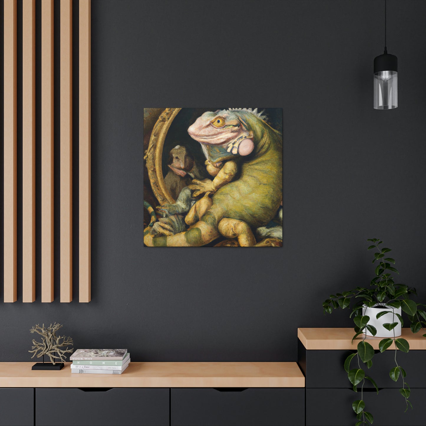 Reptiles of Baroque - Canvas