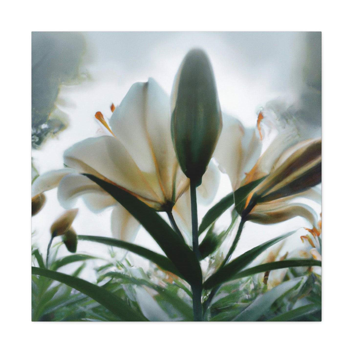 Lily in Bloom Forever - Canvas