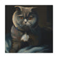 "Feline Impressionism Bliss" - Canvas