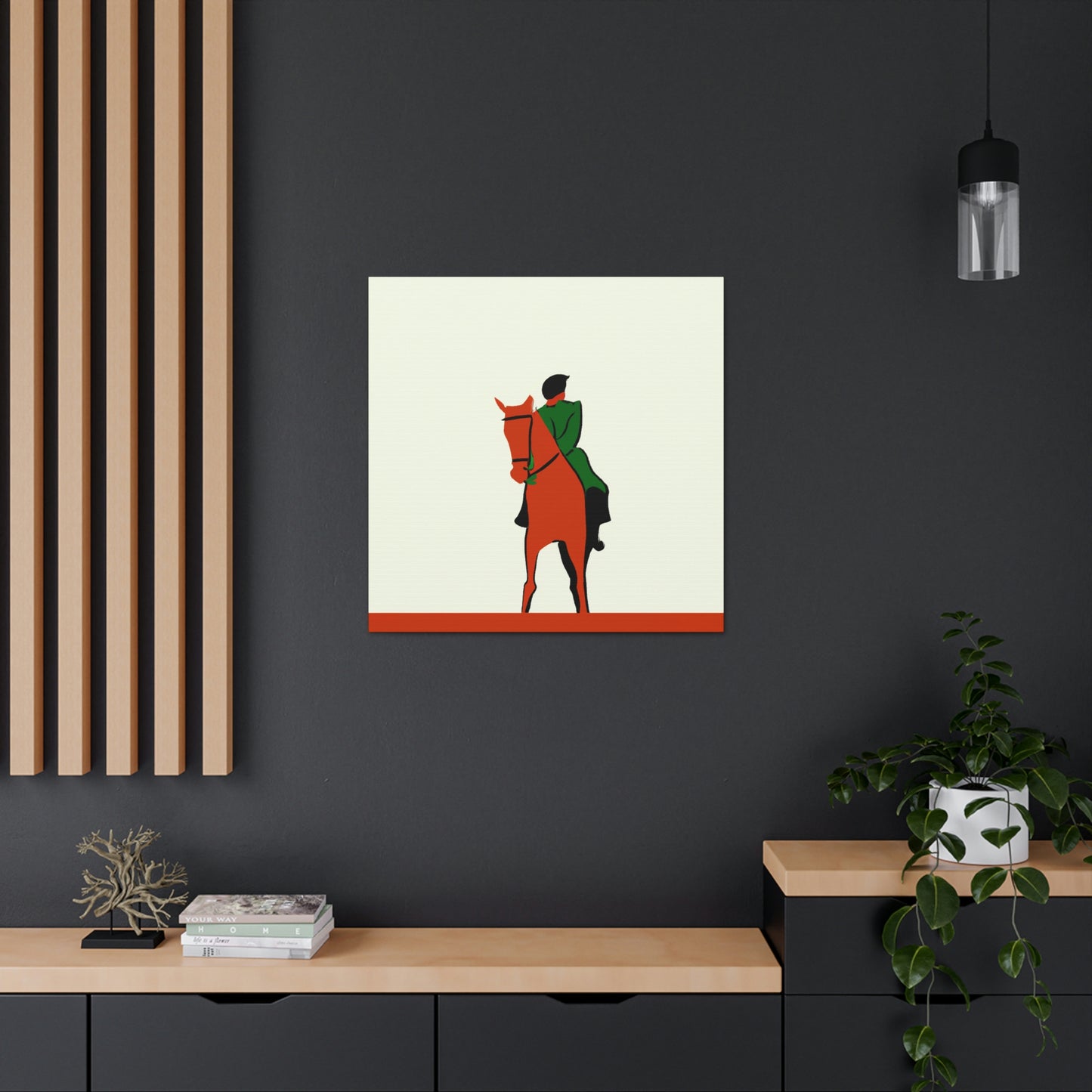 Cavalryman's Minimalism - Canvas