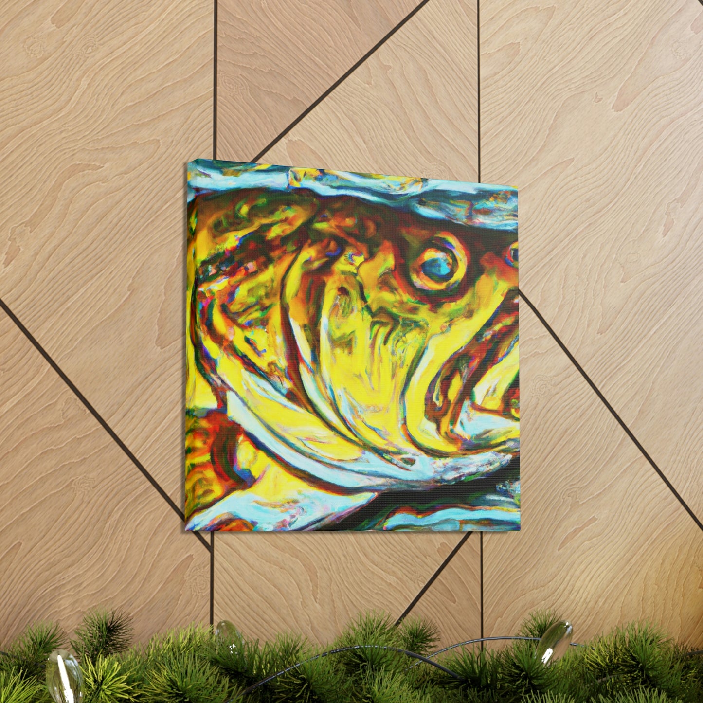 Walleye Splendor Rising - Canvas