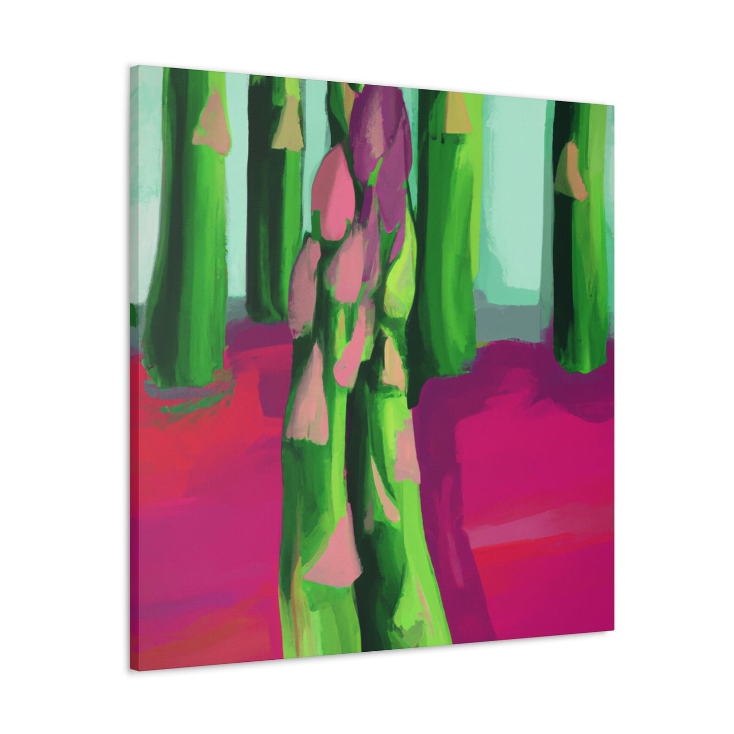 Asparagus of Abstraction - Canvas