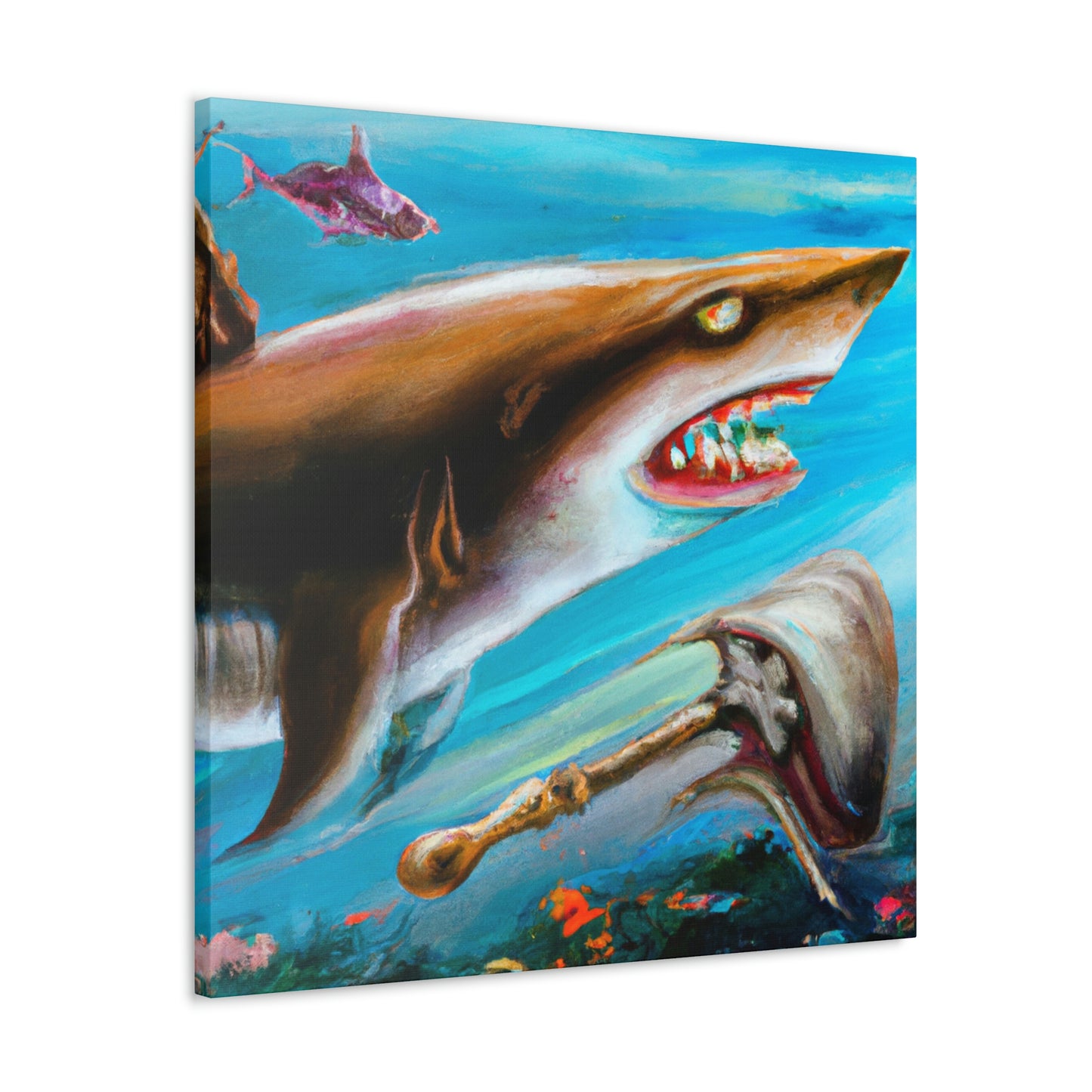 Shark Surrealism Dream - Canvas