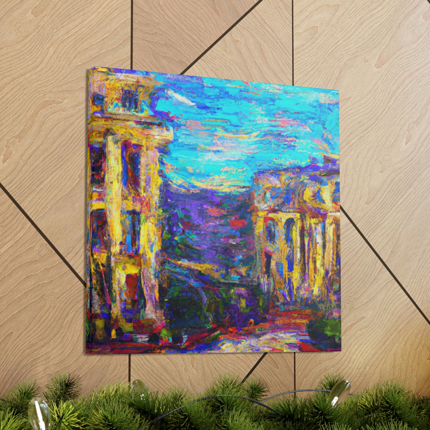 "Neo-Classical Renewal Vision" - Canvas