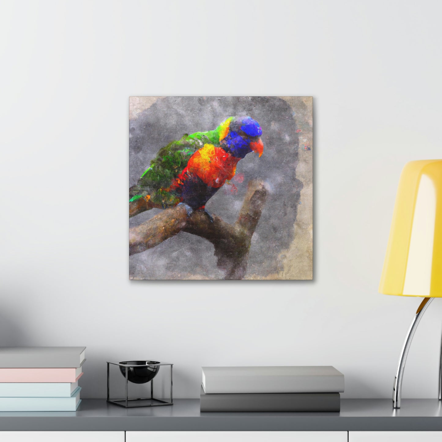 Rainbow Lorikeet Points - Canvas