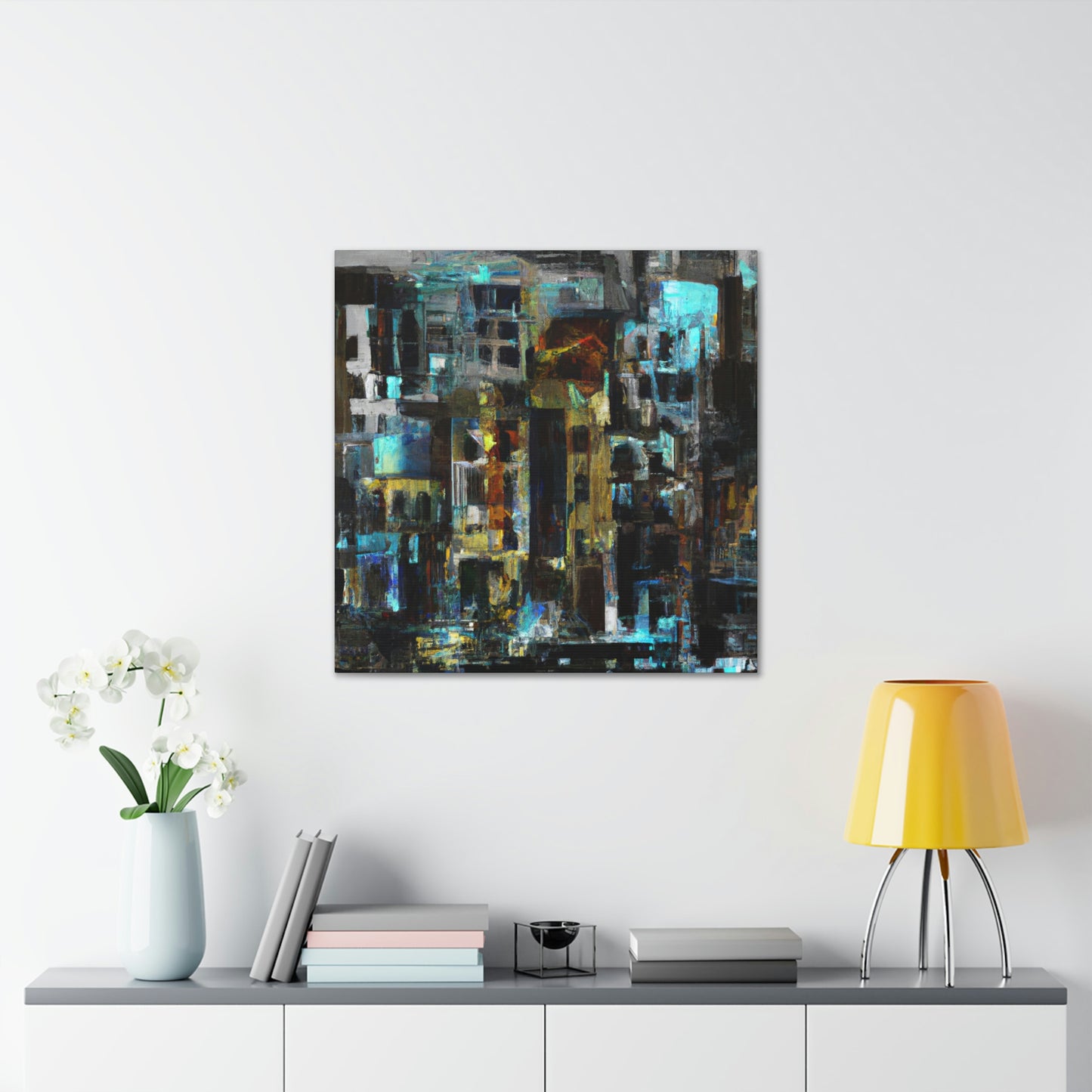 Neoclassic Expressionist Splendor - Canvas