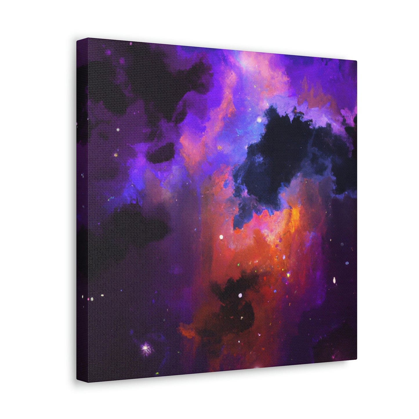 "A Cosmic Nebula Vision" - Canvas