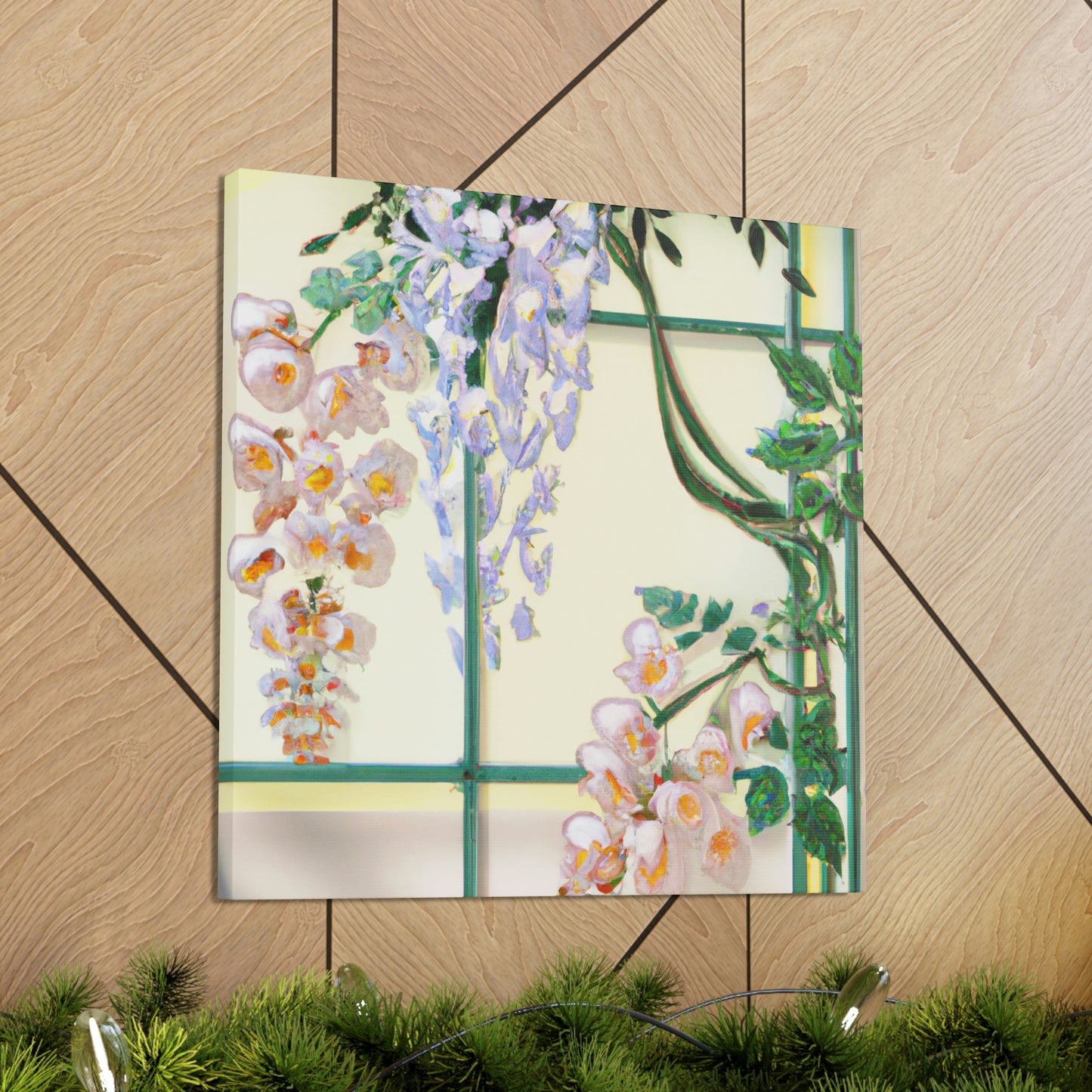 "Wisteria Wonderland Dream" - Canvas