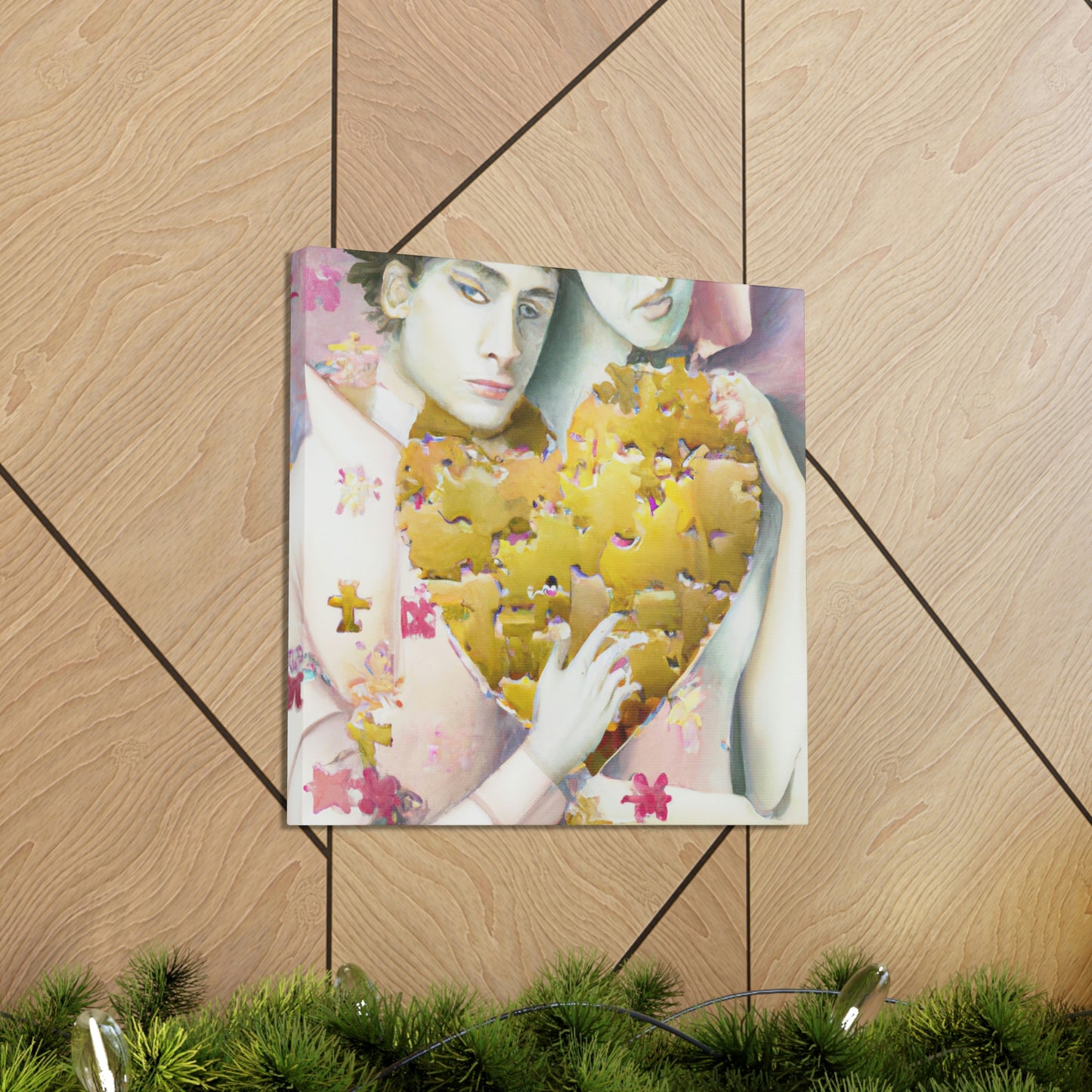 Love's Puzzling Dance - Canvas