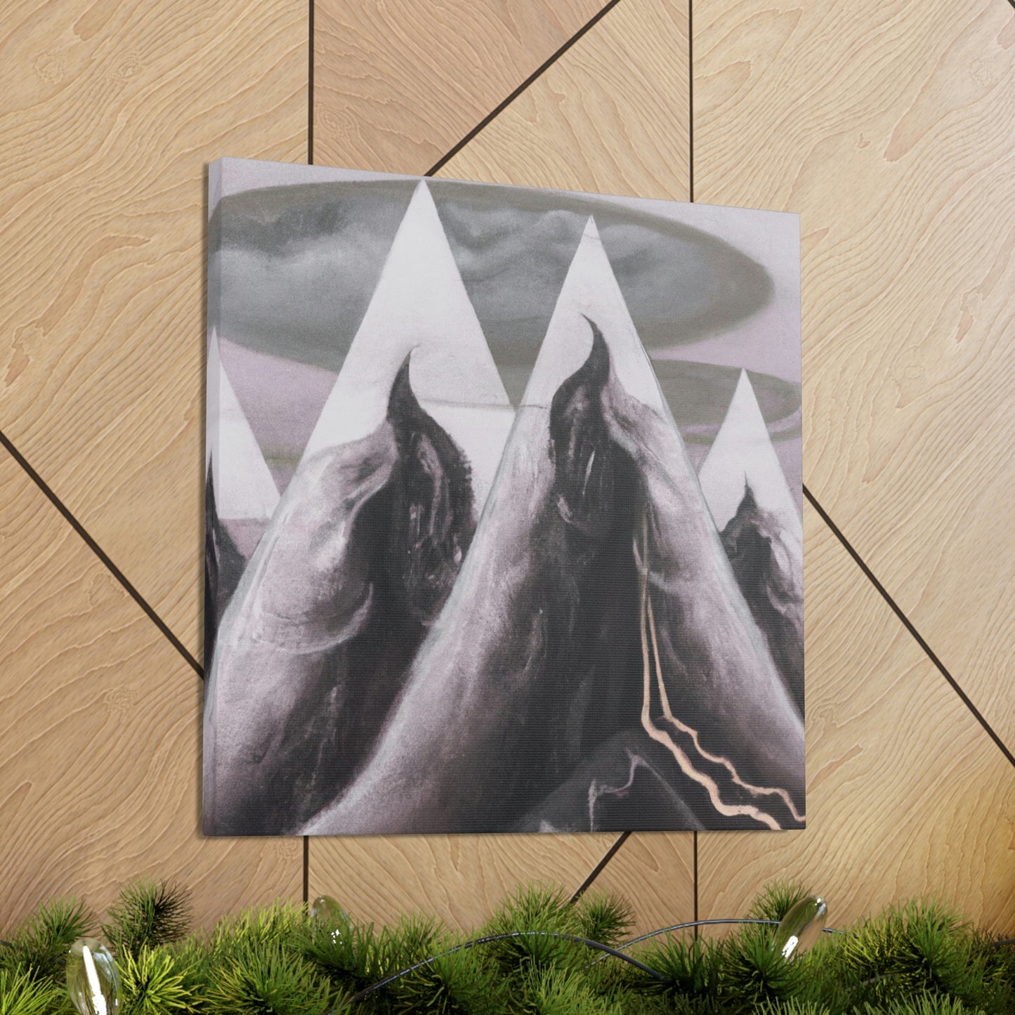 Mountain Mist Majesty - Canvas