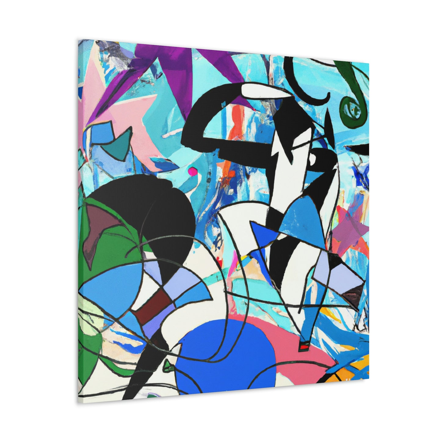 Neptune in Art Deco - Canvas