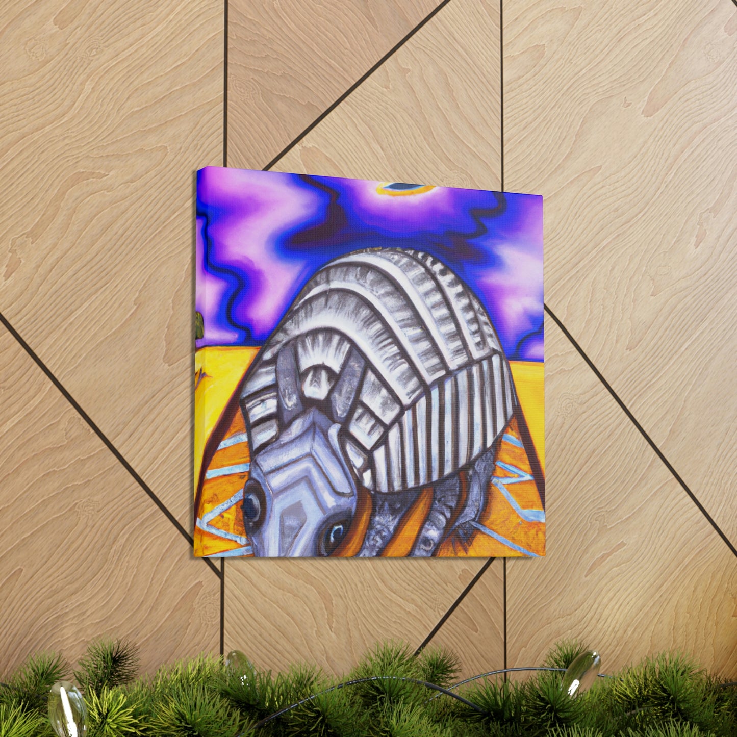 Armadillo in Deco - Canvas