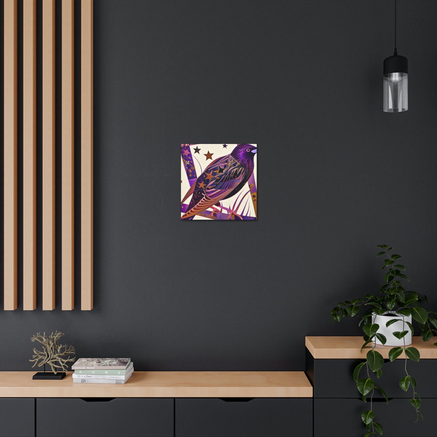 "Starling Art Deco Dream" - Canvas