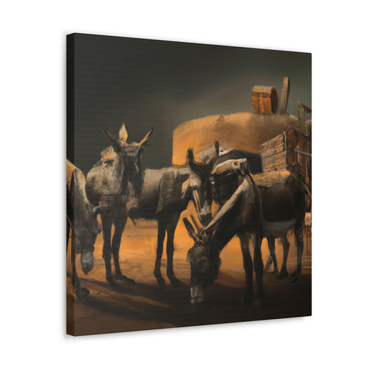 "The Mule Incarnate" - Canvas