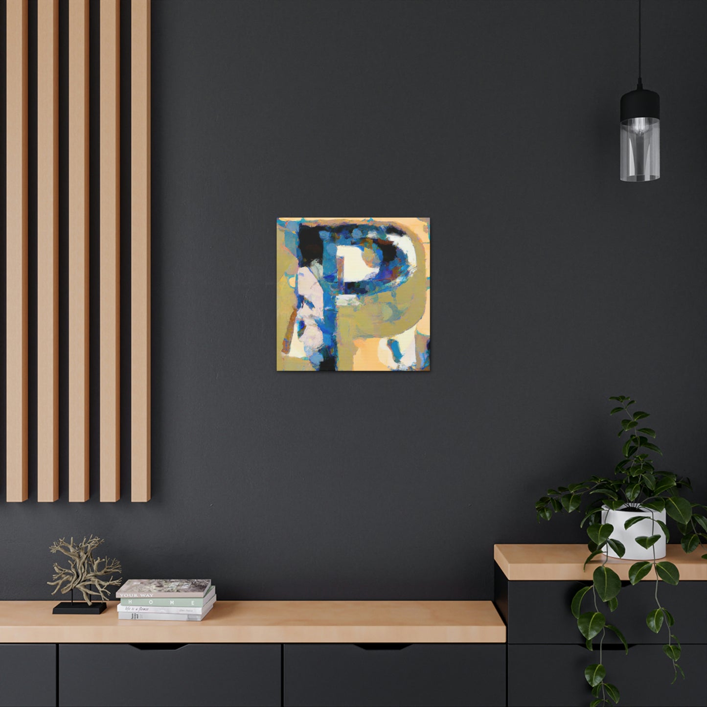 The Painted Portrait - Canvas