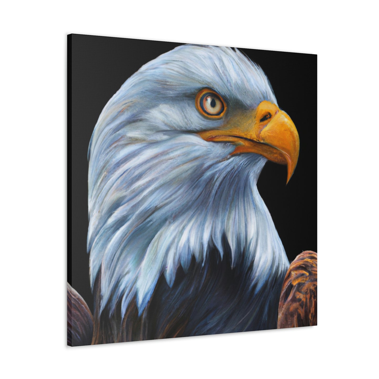 "Bald Eagle Realism!" - Canvas