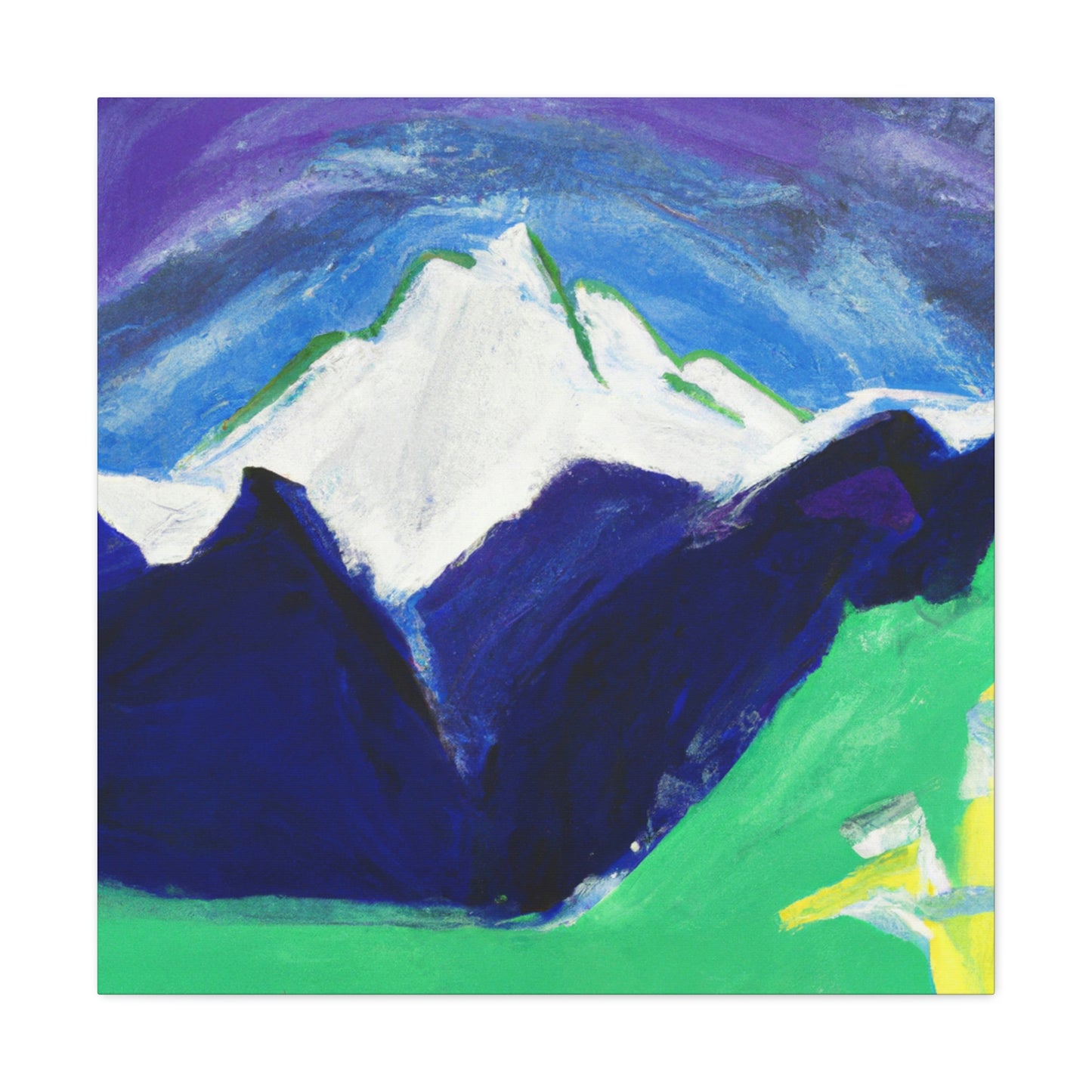 "Mountains of Expressionism" - Canvas