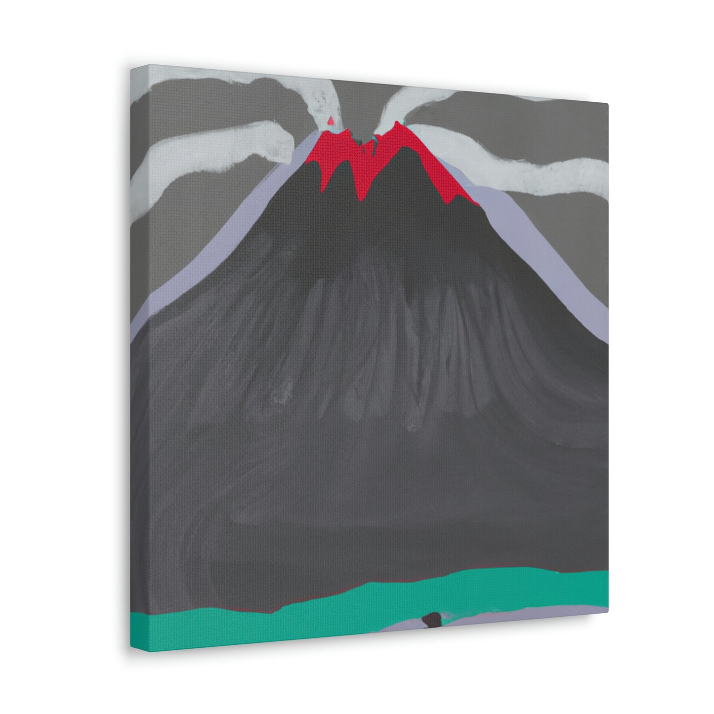 Volcano's Blazing Glory - Canvas