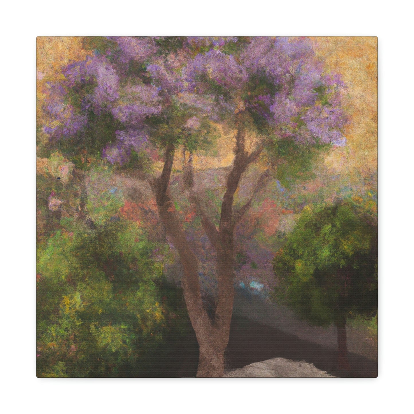 Jacaranda Tree Magic - Canvas