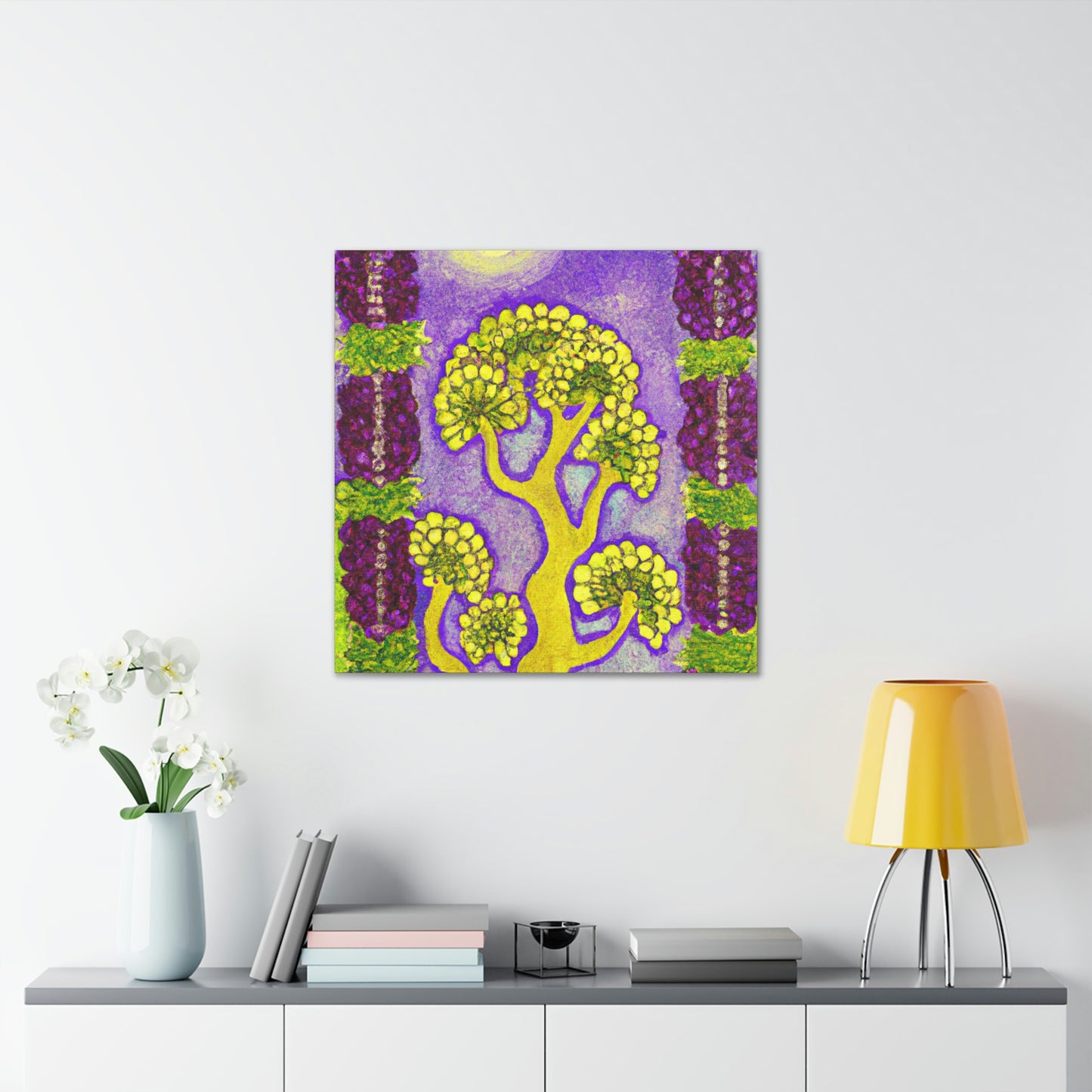 "Wisteria at Dusk" - Canvas