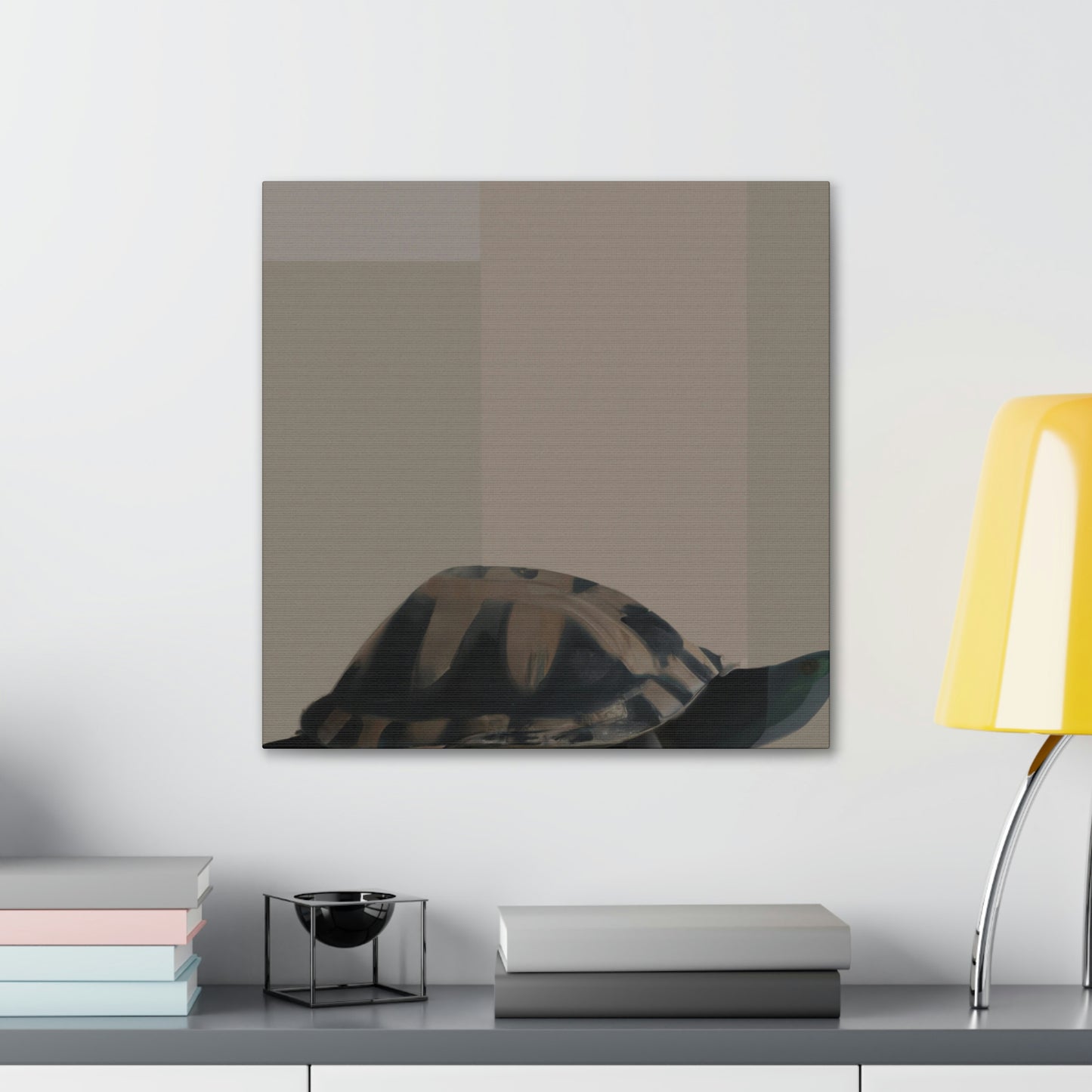 "Box Turtle Reflection" - Canvas