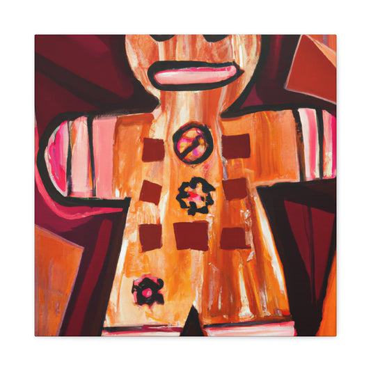 Gingerbread Man Splendor - Canvas