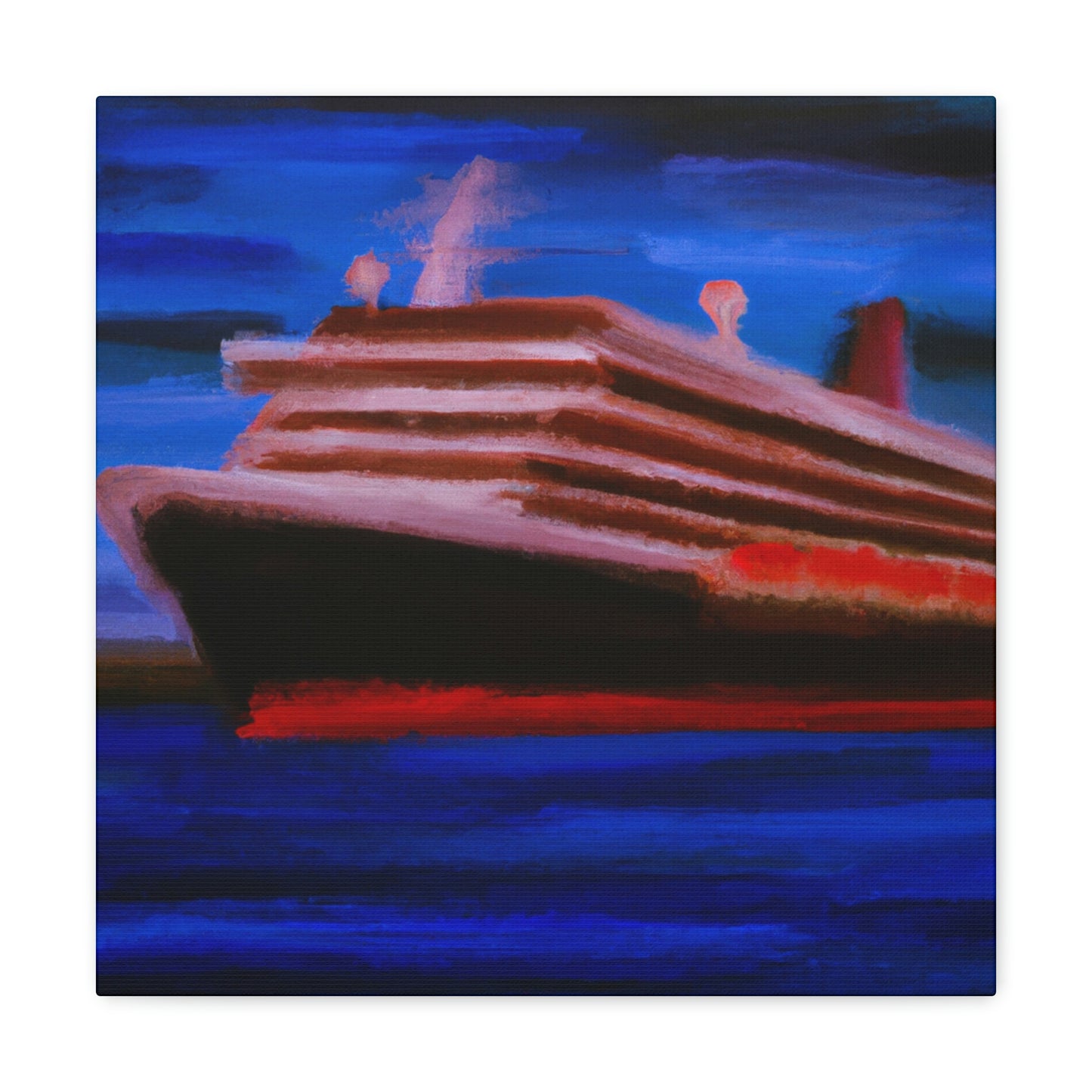 Cruise Ship Simplicity - Canvas