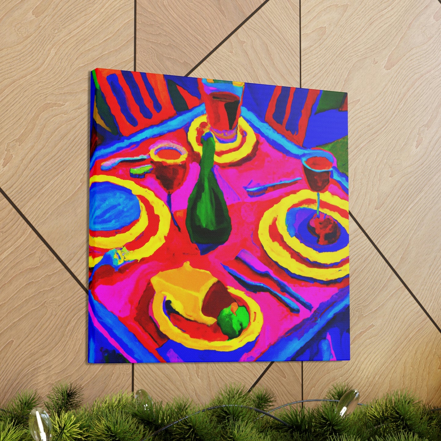 Fauvist Dinner Feast - Canvas