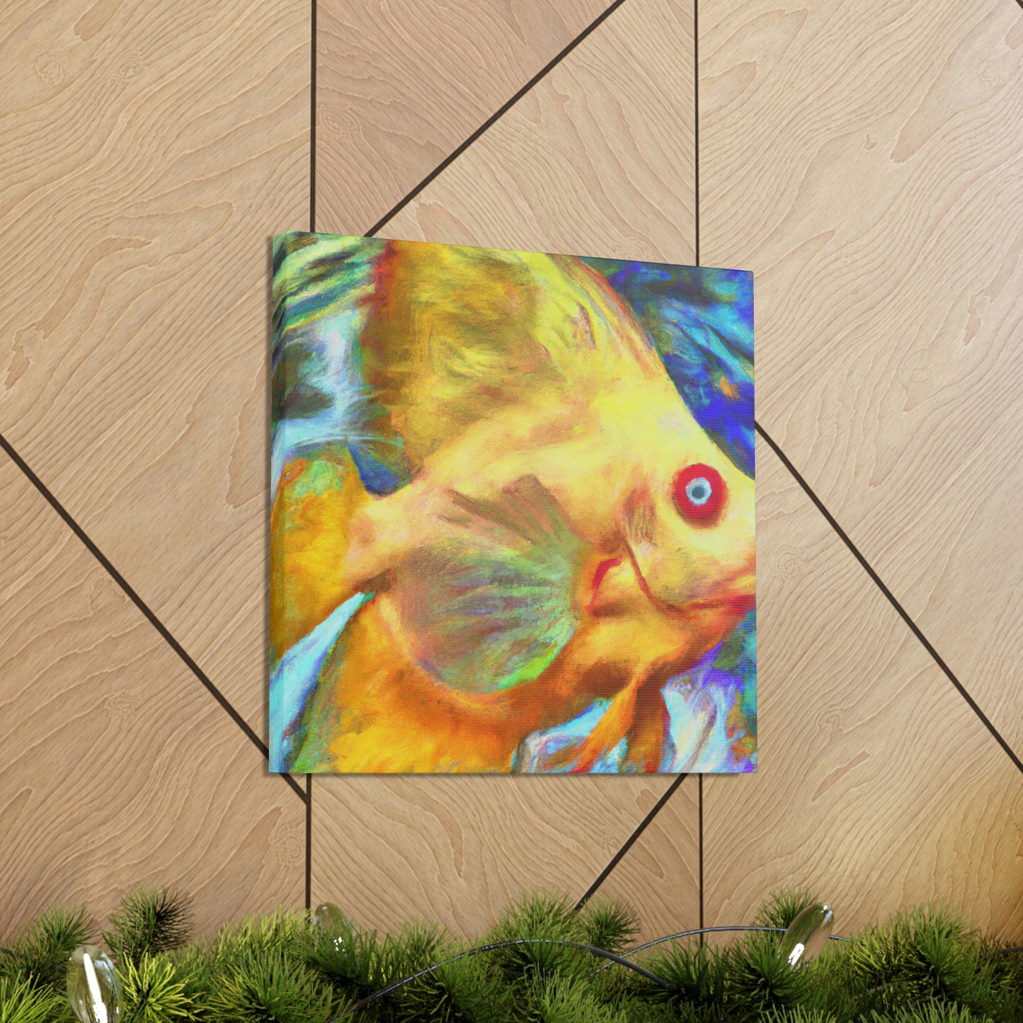 "Angelic Fish Dreamscape" - Canvas