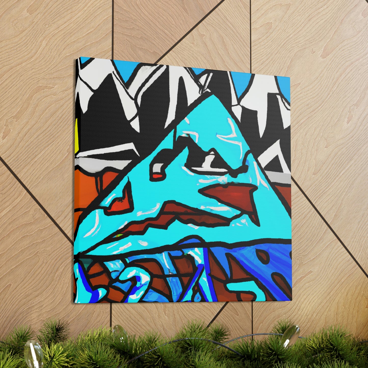 Glacial Majesty Expressed - Canvas