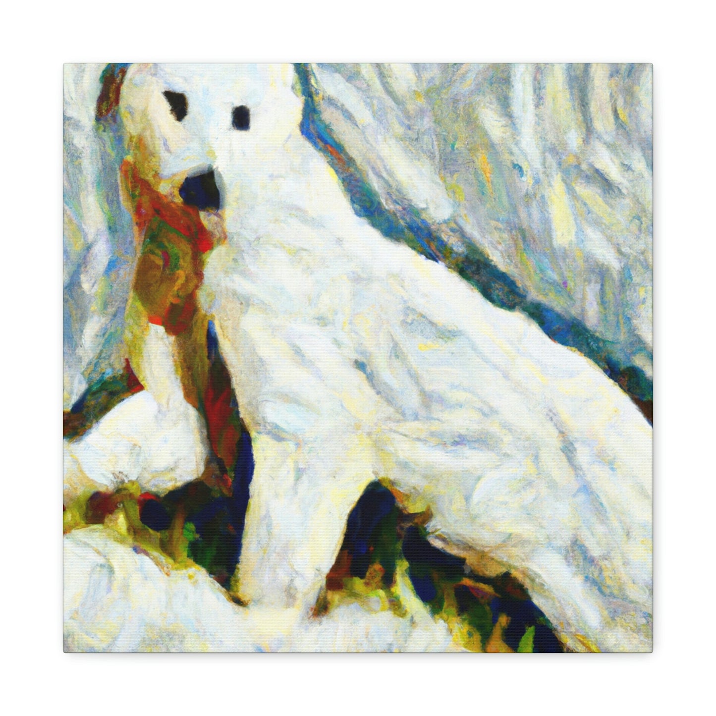 "Ermine's Majestic Splendor" - Canvas