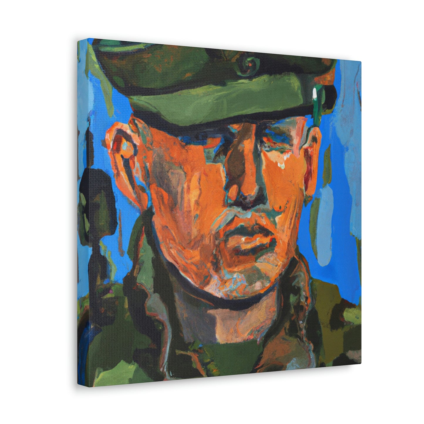 Bomb Disposal Heroism - Canvas