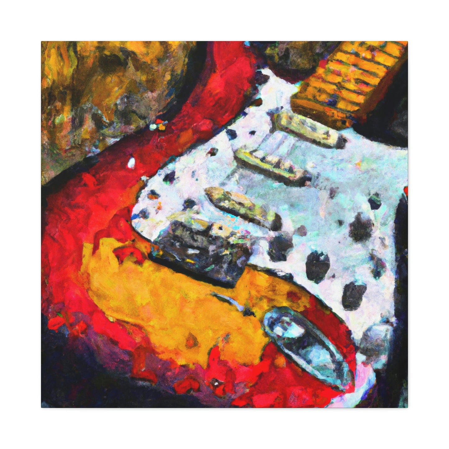 Fender's Electric Elegance - Canvas