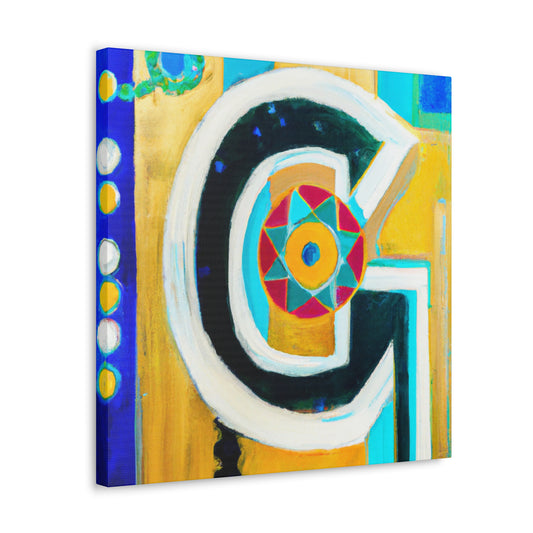 "Dazzling Deco Delight" - Canvas