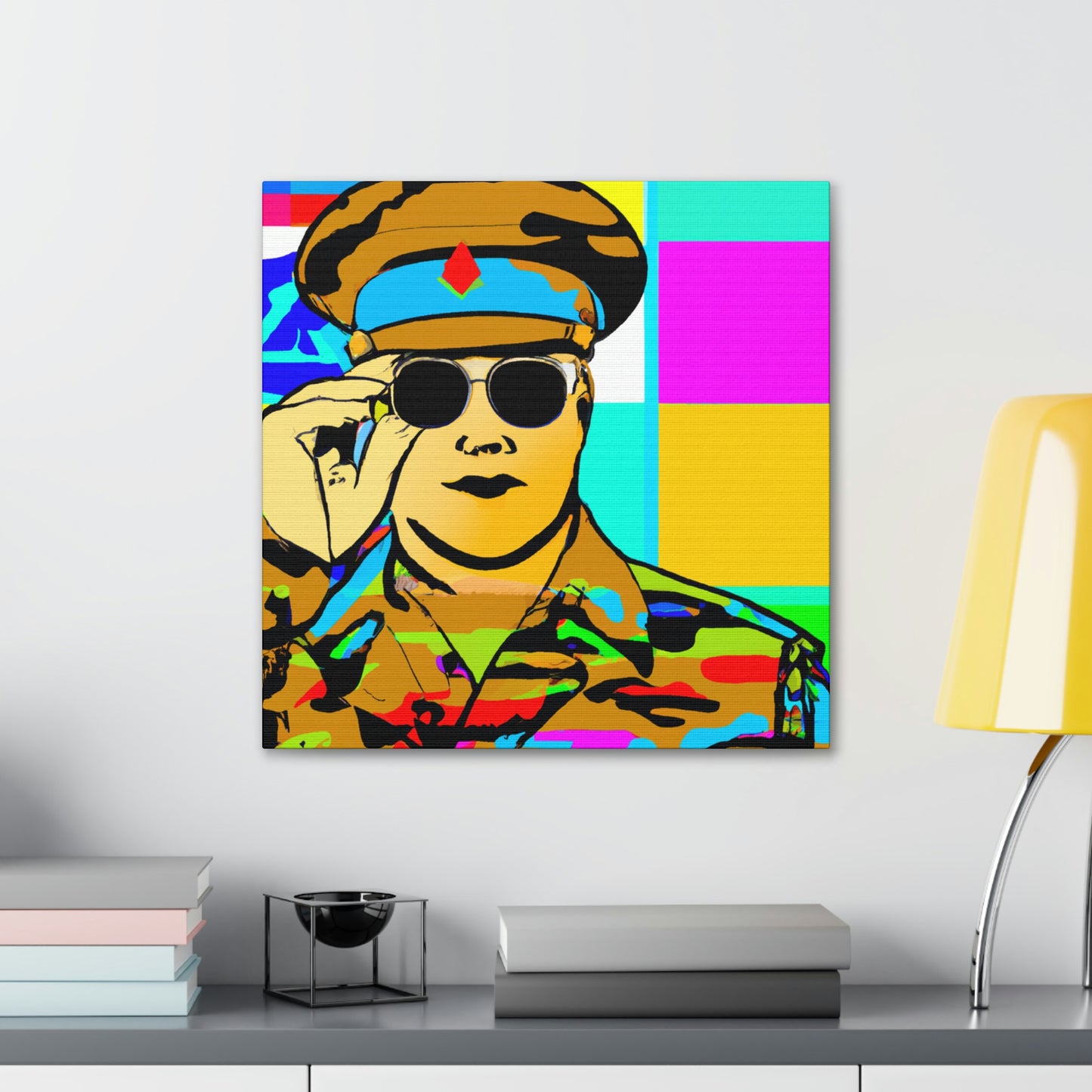 Supply Sergeant Pop Art - Canvas