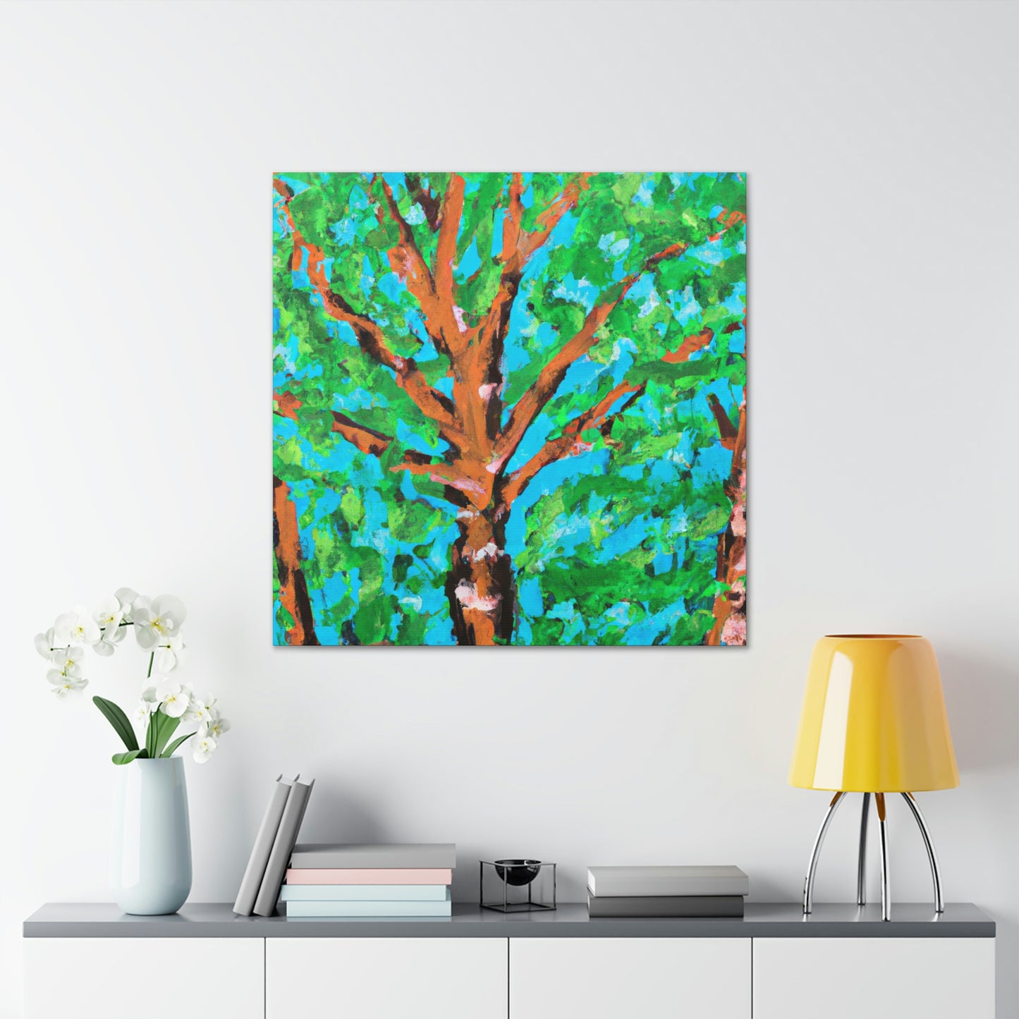 Beech Tree Expressionism - Canvas