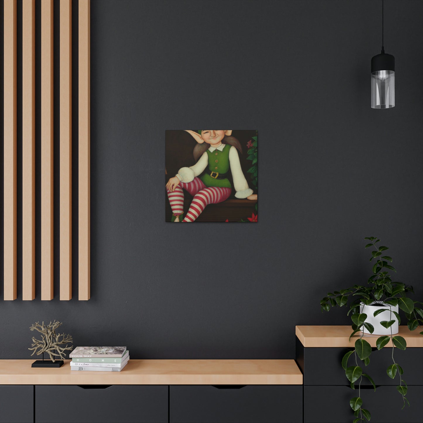 Elf in the City - Canvas