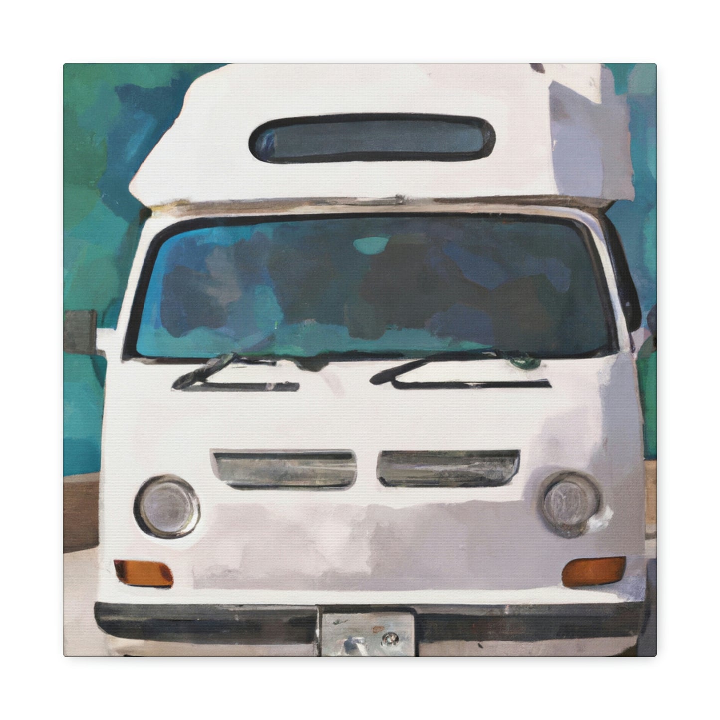 Camper Van Simplicity - Canvas