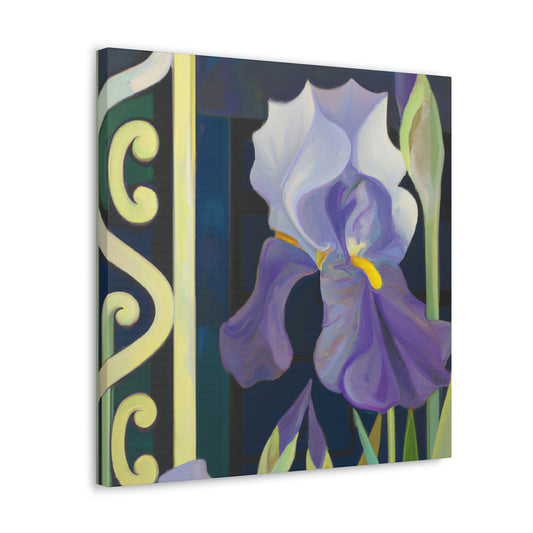 "Iris's Art Deco Dream" - Canvas