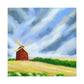 Windmill Through Time - Canvas