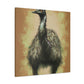 "Emu of the Digital Age" - Canvas